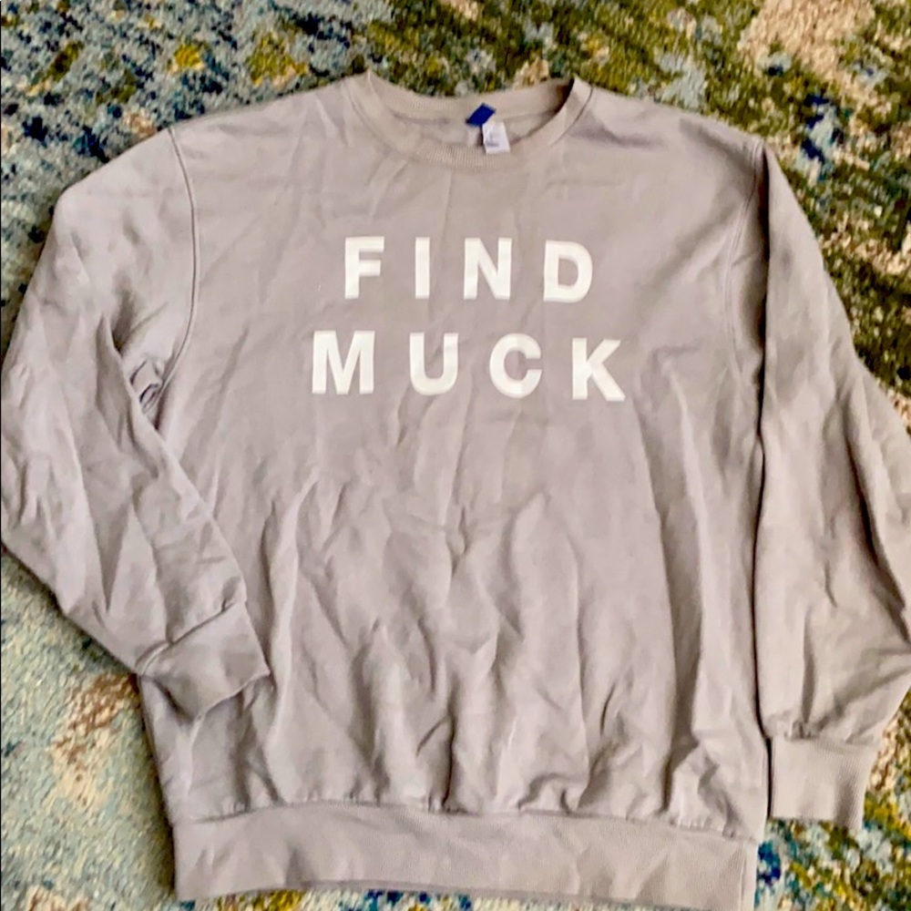 Grey H&M Find Muck Sweatshirt